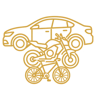 Automóveis, Motas & Bicicletas